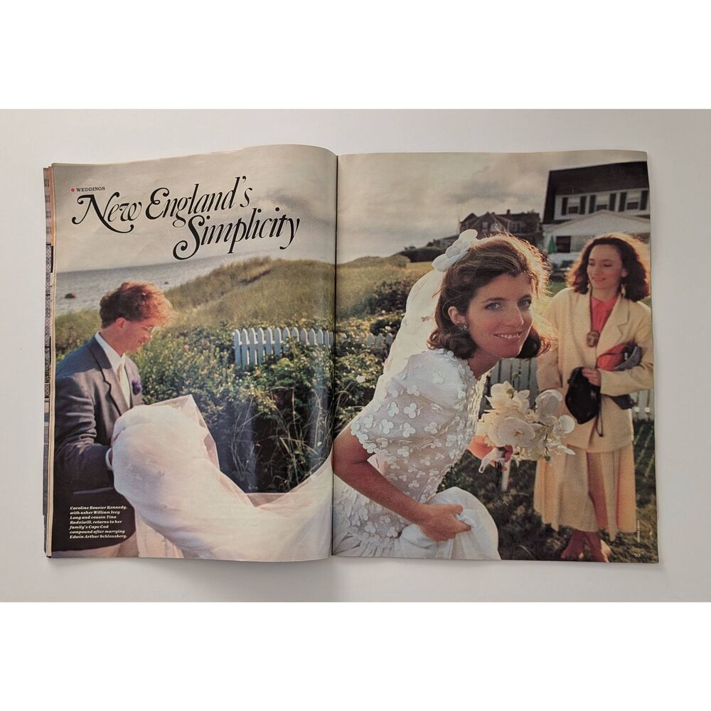 Life Magazine September 1986 - Caroline Kennedy Sarah Ferguson Weddings Vintage - Picture 7 of 15